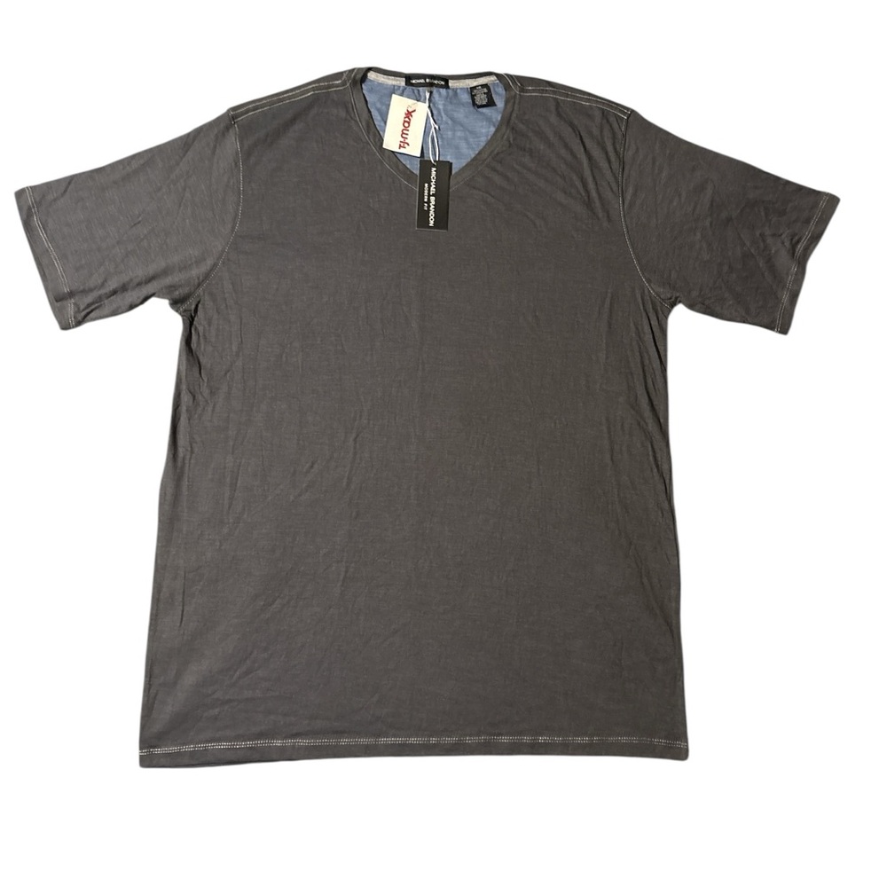 Michael Brandon Men's Charcoal Short Sleeve Tee
